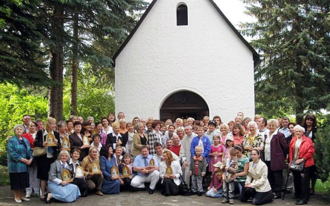 10 Jahre Pilgernde Gottesmutter in Berlin, bei polnischsprachigen Familien