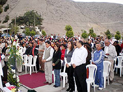 Heilige Messe im Heiligtum von La Molina