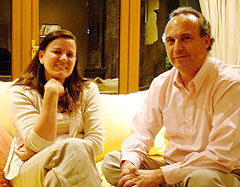 Octavio Vergara und María Luisa Anduela waren für die Organisation verantwortlich