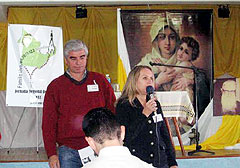 Die Diözesan-Koordinatoren von Resistencia, Chaco, Ehepaar Colombo