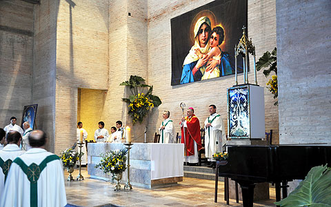 Abschluss des Paulusjahres in der Pilgerkirche von Belén de Escobar, Argentinien