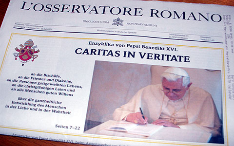 Faszinierend: die Enzyklika “Caritas in Veritate”