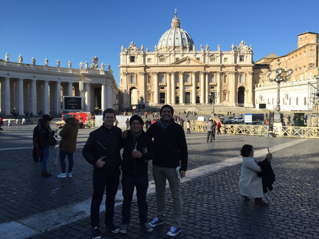 En la Piazza San Pietro