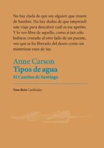 libro Anne Carson