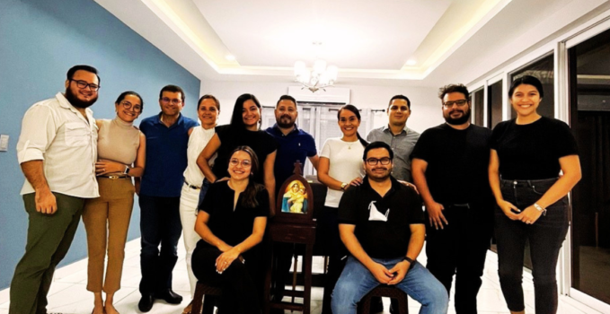 Primer grupo de familias de Schoenstatt en Honduras