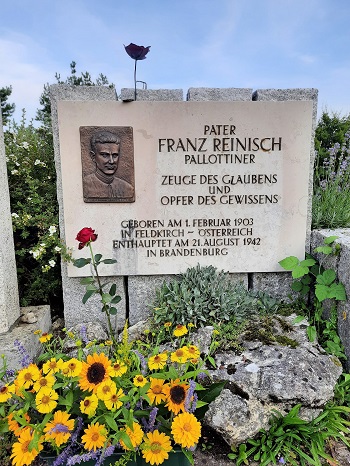 Gedenkstein P. Franz Reinisch, Marienberg