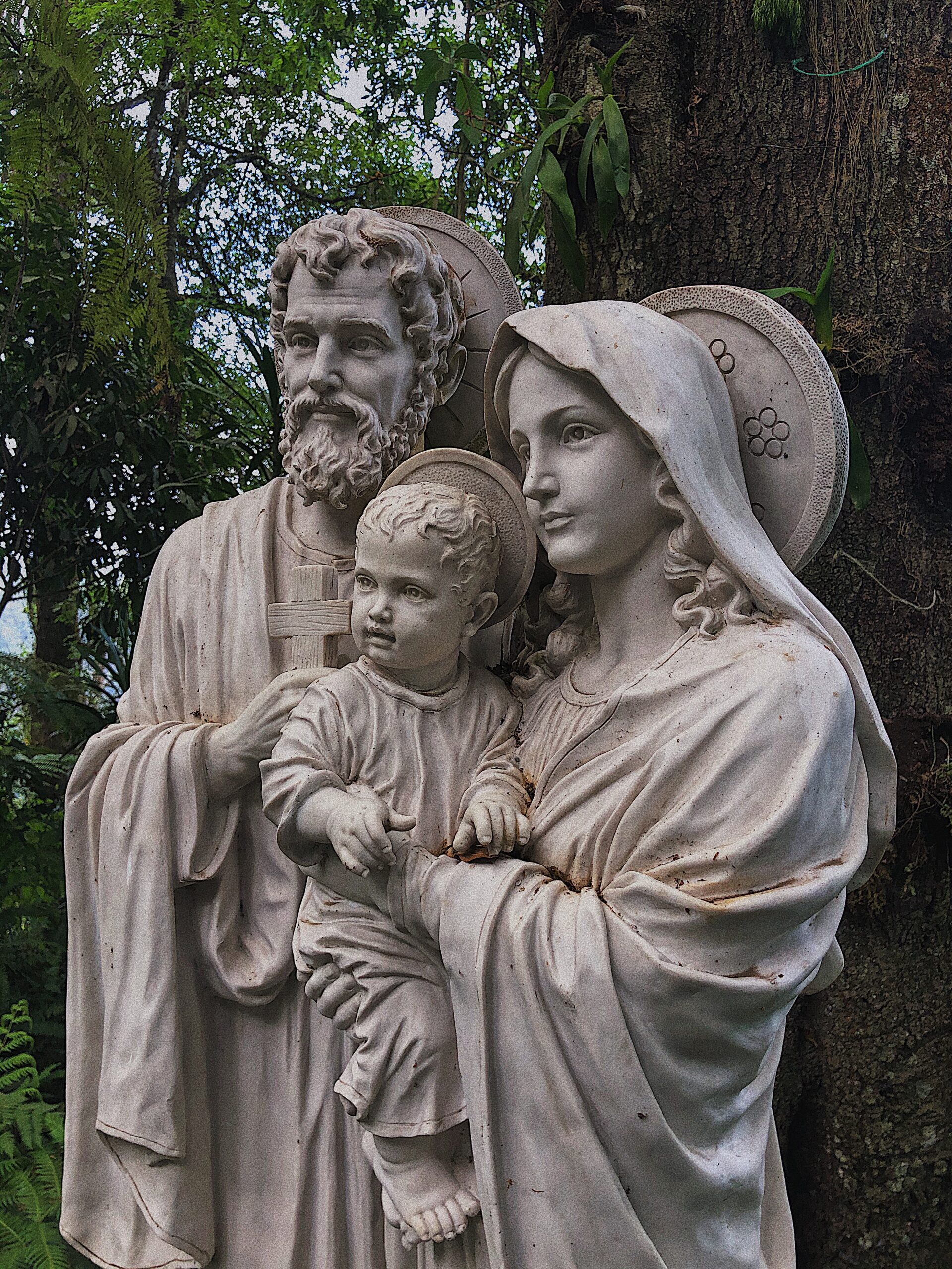 Hl. Josef mit Maria und dem Jesuskind