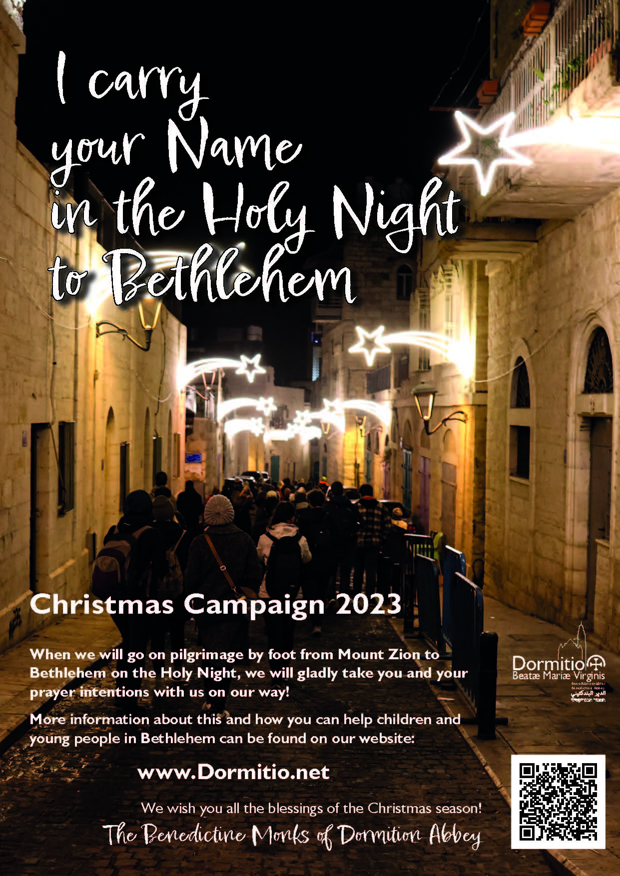 Christmans my name in Bethlehem