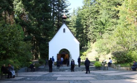 Los sacerdotes diocesanos de Concepción en el santuario de Montahue